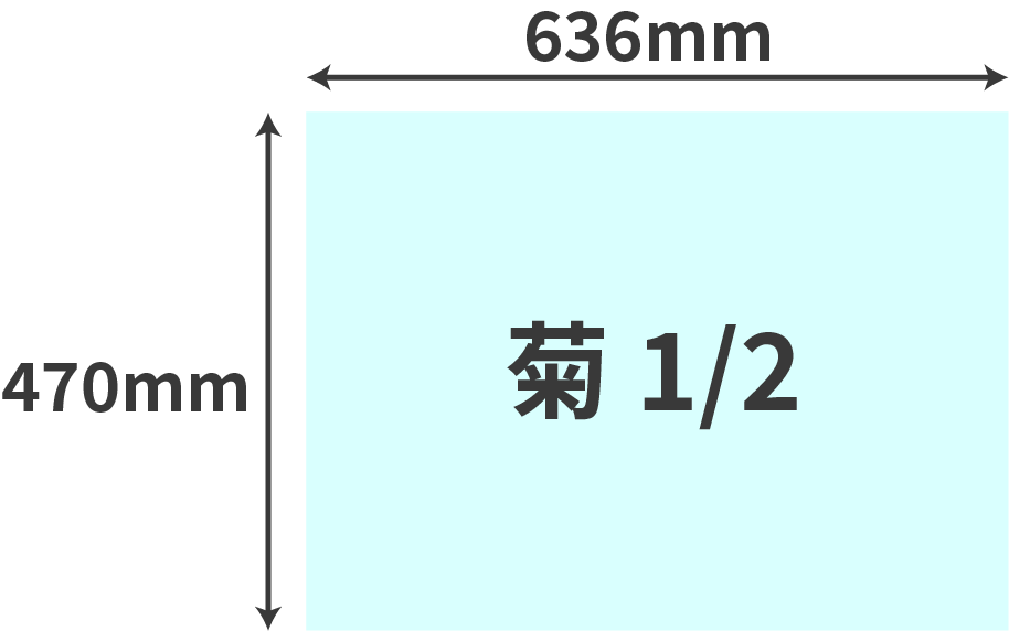 菊 1/2:251~1,000枚単価