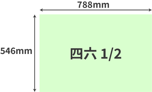 四六 1/2：3,001～5,000枚単価
