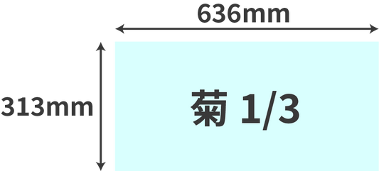 菊 1/3：1,001～3,000枚単価